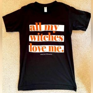 All My Witches Love Me Graphic Tee-Unisex Tee